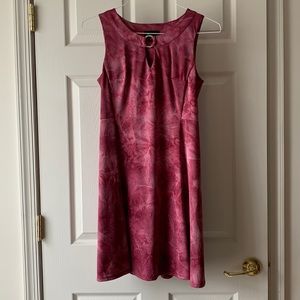 AB Studio pink tie dye dress size small
